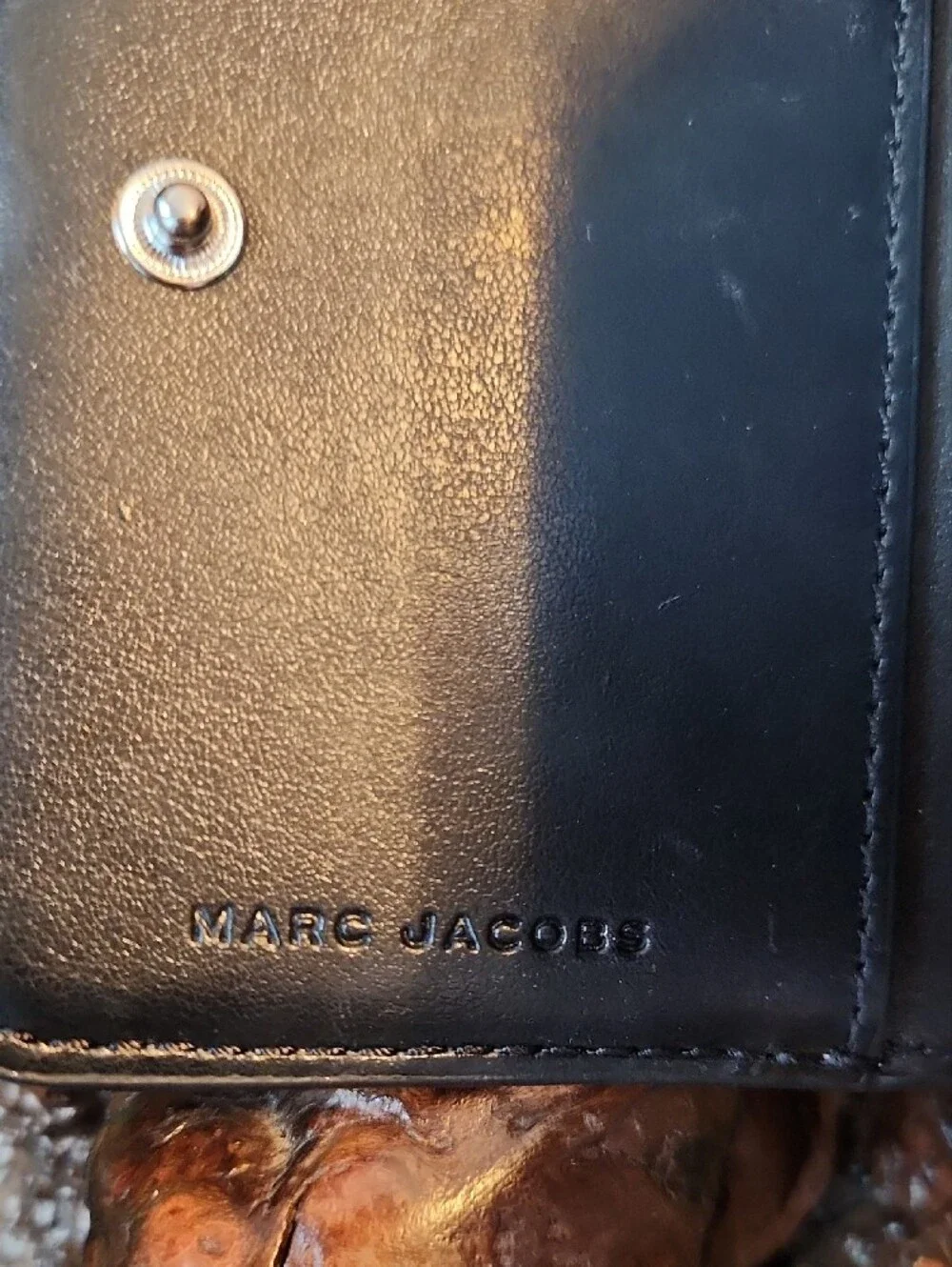 Marc Jacobs Mini Glitter Compact Wallet In Silver EUC or NWOT?